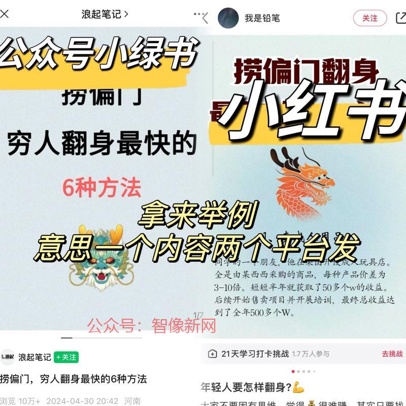 一份3-5分钟内容赚…#情报-搞钱情报论坛-网创交流-智像新网